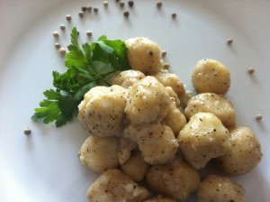 SerenaCucina - Gnocchi ripieni cacio e pepe