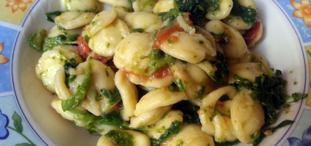 Orecchiette con le cime di rapa