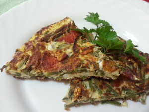 SerenaCucina - frittata di asparagi