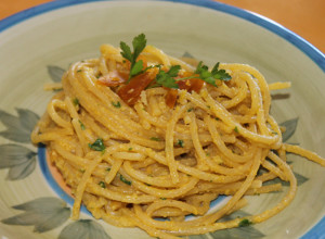 SerenaCucina - Spaghetti alla bottarga