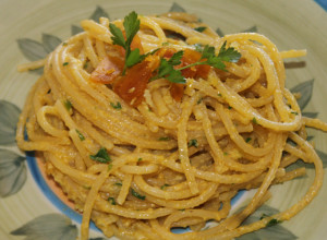 SerenaCucina - spaghetti alla bottarga