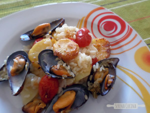 SerenaCucina - riso patate e cozze