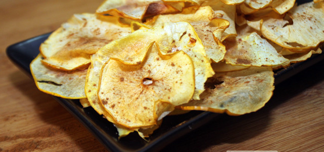 Chips di mele, uno snak sano e leggero
