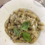 Fusilli con vellutata di melanzane